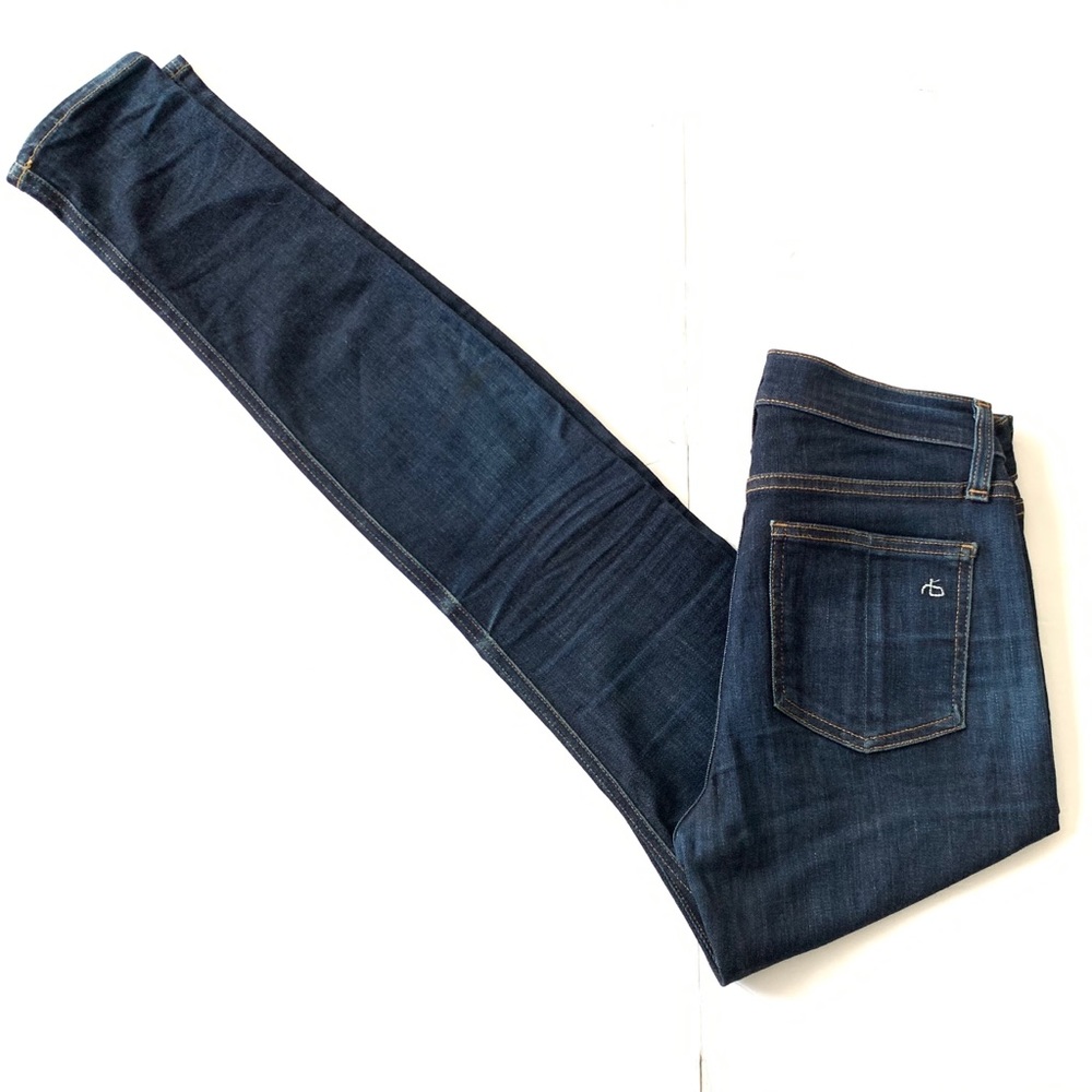 Rag & Bone High Rise Skinny In Color Herit… - Picture 7 of 8